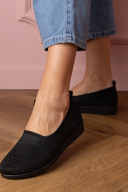 Čierne dámske športové sandále s...