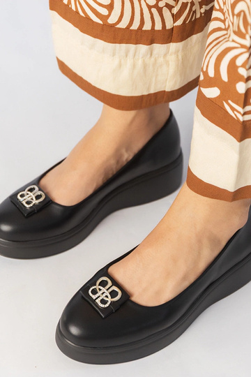 Čierne poltopánky na...