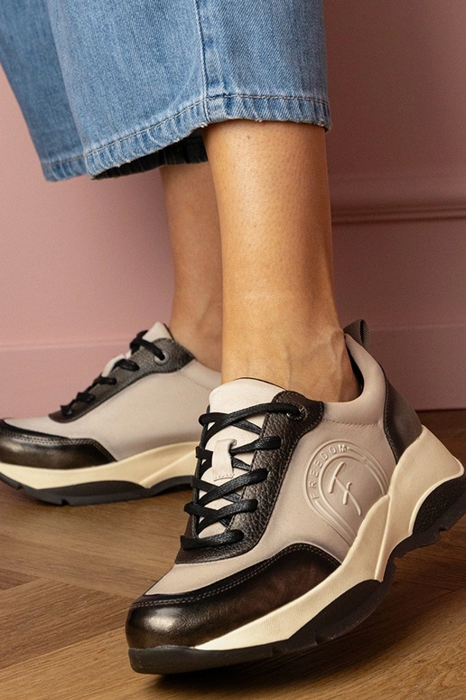 Sivá dámska športová obuv Wener