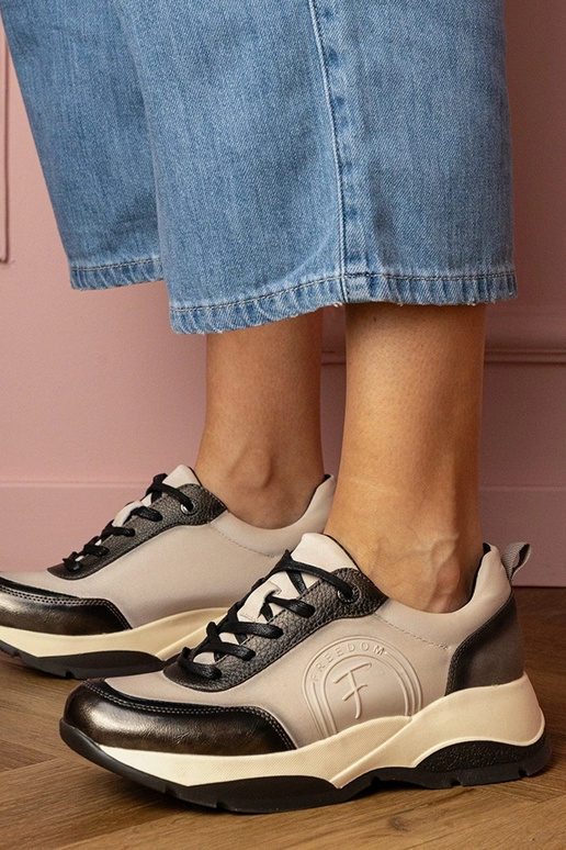 Sivá dámska športová obuv Wener