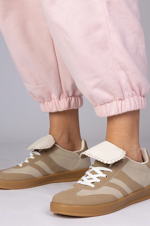 Pieskové športové dámske topánky,...