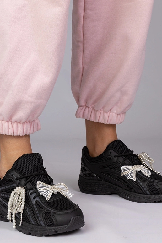 Čierne športové topánky s...