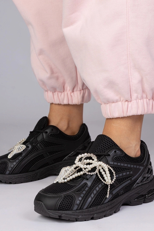 Čierne športové topánky s...