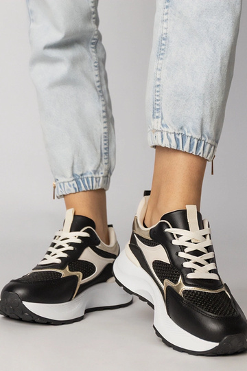 Čierne športové topánky s... 2