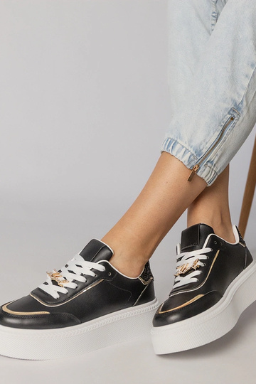 Čierne športové topánky s... 2