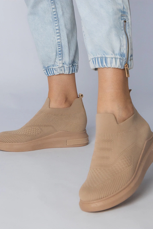 Hnedé nazúvacie topánky, „Merinsa"