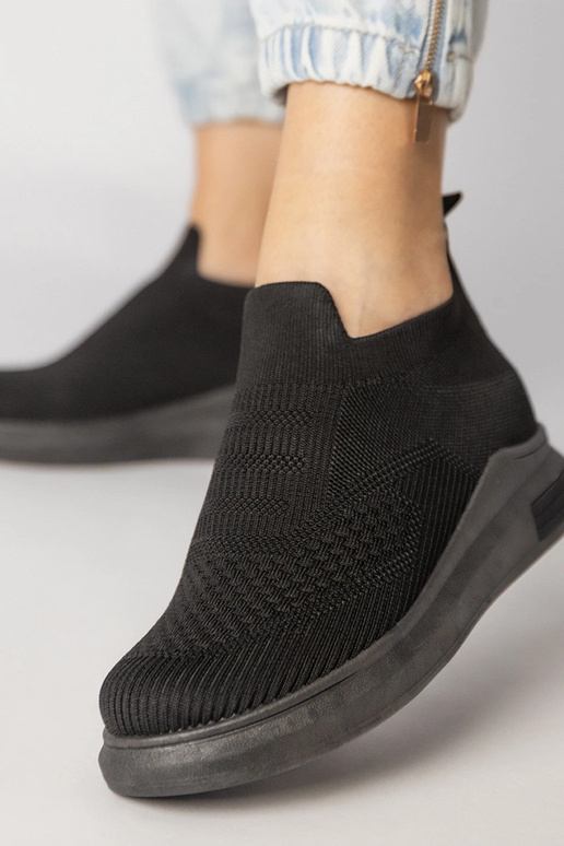 Hnedé perforované mokasíny z umelej...