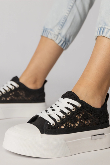 Čierne priedušné dámske...