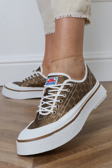 Hnedé dámske topánky na... 2