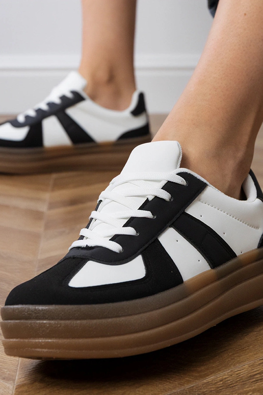 Čierne dámske športové tenisky na...