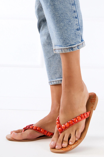 Oranžové japonské pantofle... 2