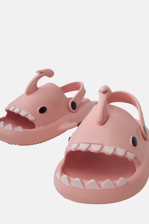 Ružové detské šľapky s motívom...