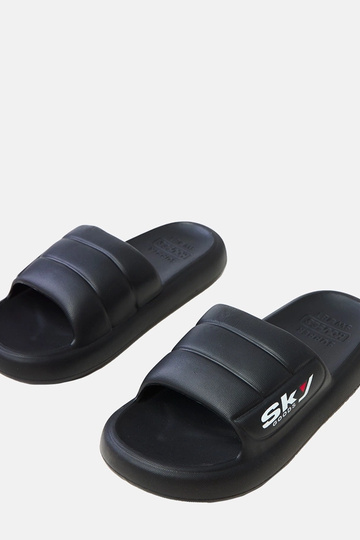 Čierne pánske gumové šľapky...