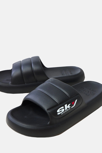 Čierne pánske gumové šľapky... 2