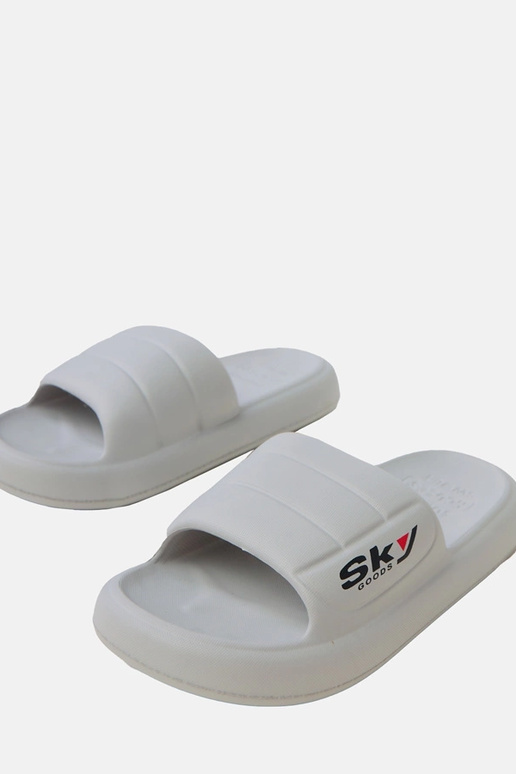 Sivé pánske gumové šľapky Torwald