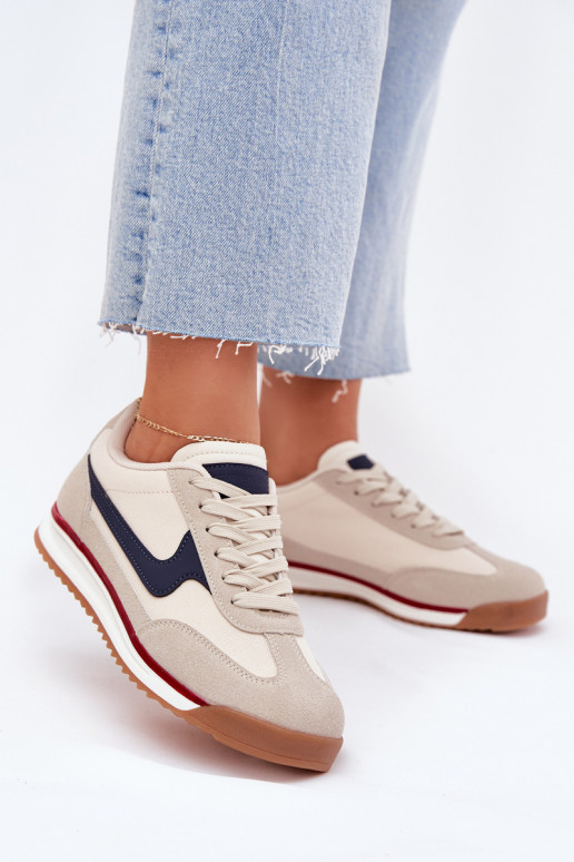 tenisky Tenisky model obuvi Dámske béžová Zerina