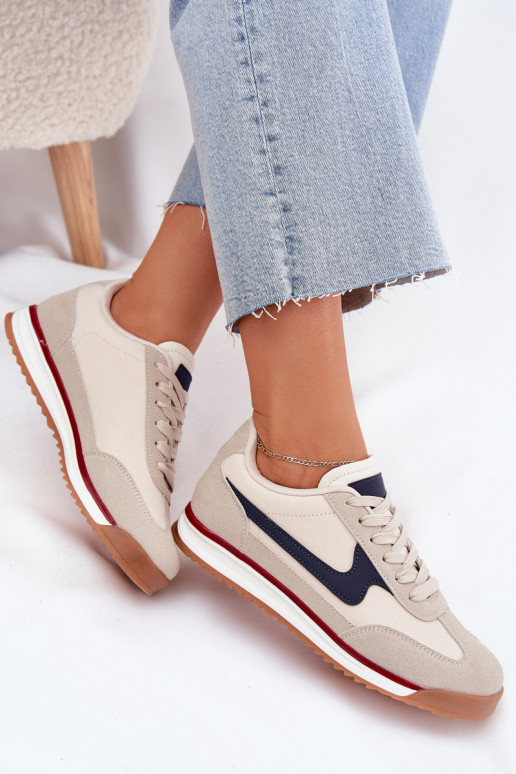 tenisky Tenisky model obuvi Dámske béžová Zerina