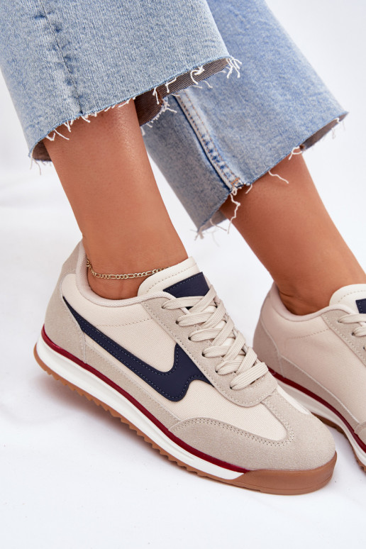 tenisky Tenisky model obuvi Dámske béžová Zerina