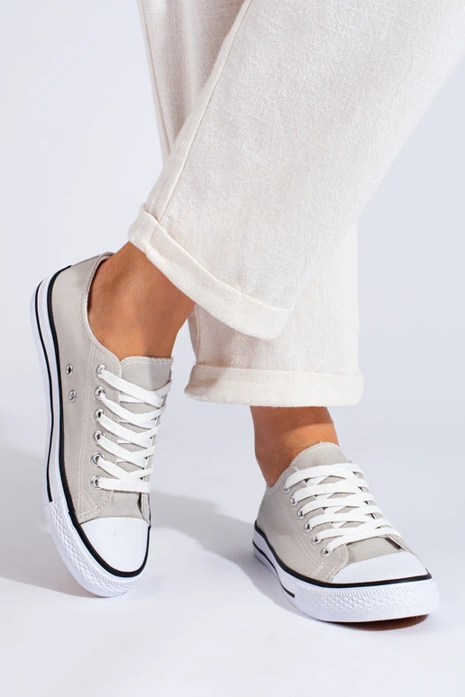 Dámske topánky šedej farby Shelovet