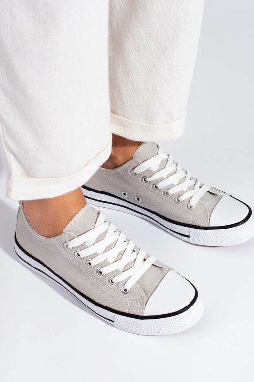 Dámske topánky šedej farby Shelovet