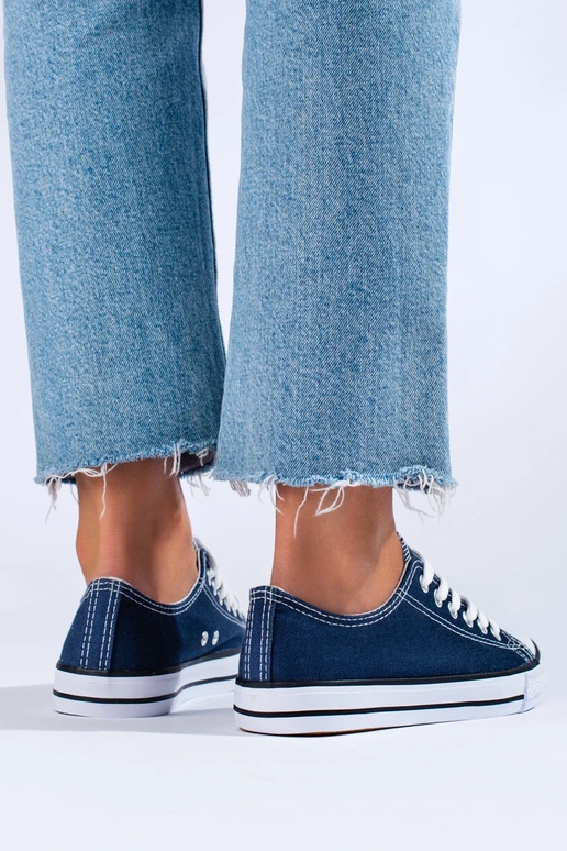 tmavomodré Dámske topánky Shelovet