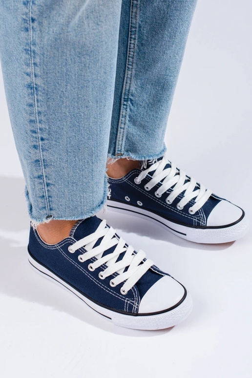 tmavomodré Dámske topánky Shelovet