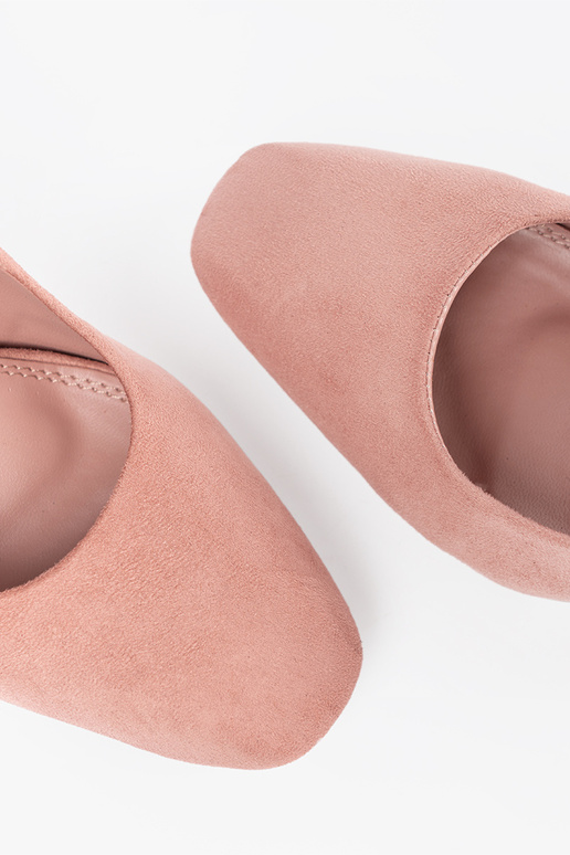 Semišové lodičky na vysokom podpätku