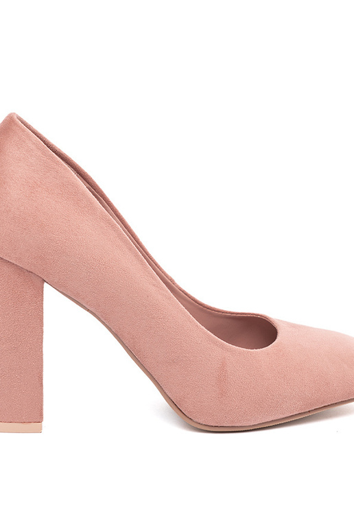 Semišové lodičky na vysokom podpätku