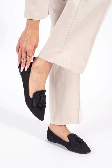 Mokasíny so strapcami 2