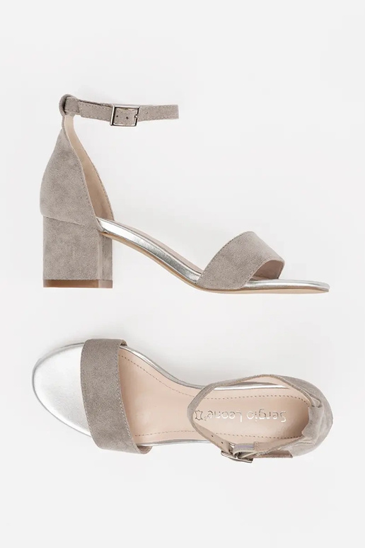 sandále s podpätkami SERGIO LEONE