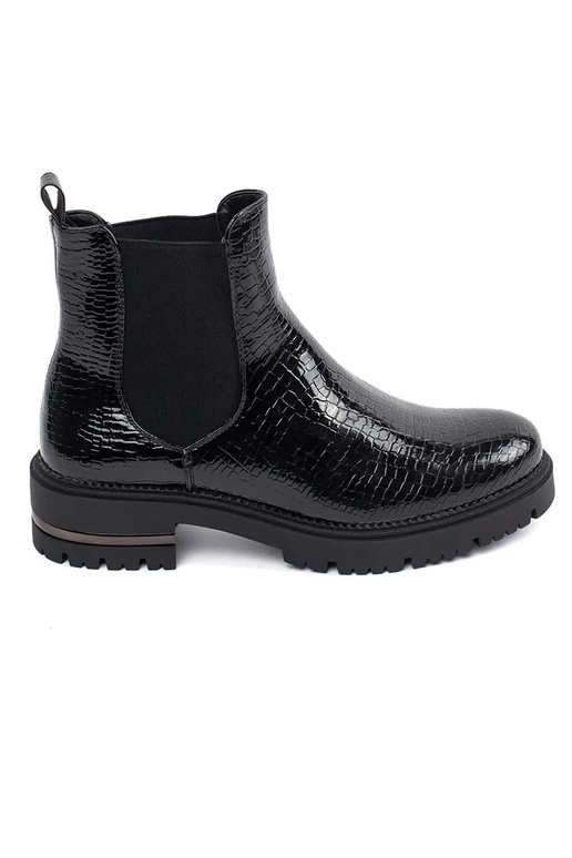 Čierne štýlové topánky SERGIO LEONE