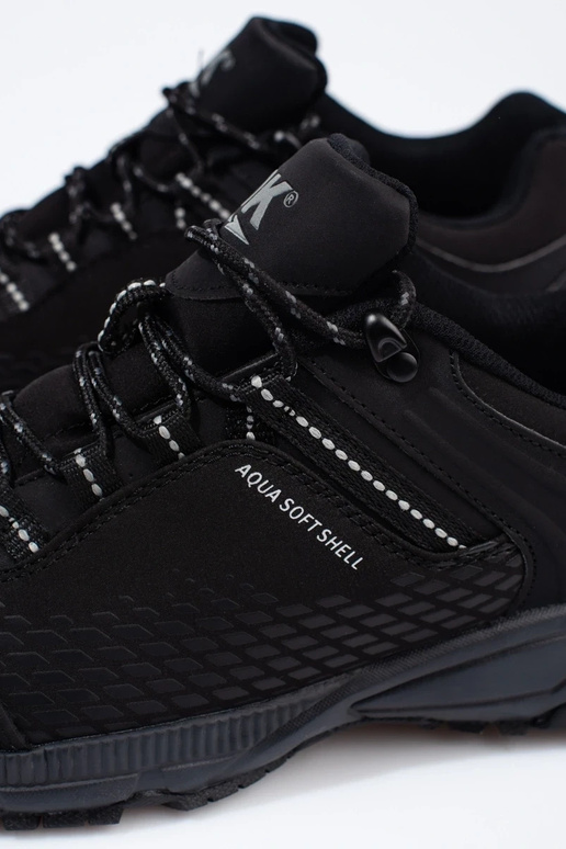 čierna Pánske trekingové topánky DK...