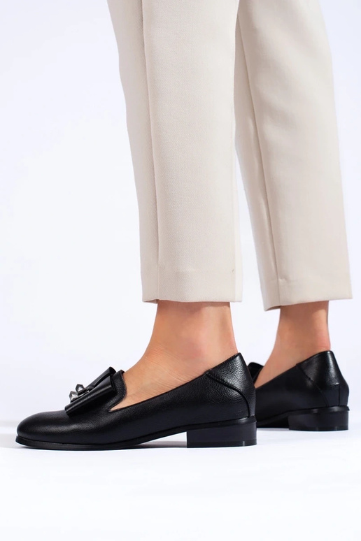 topánky s kryštálmi Potocki čiernej...