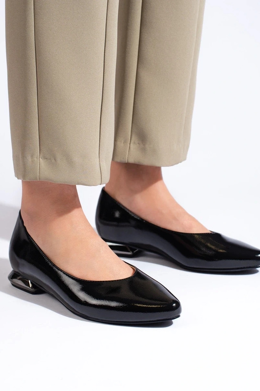 Topánky so zdobeným podpätkom Potocki...