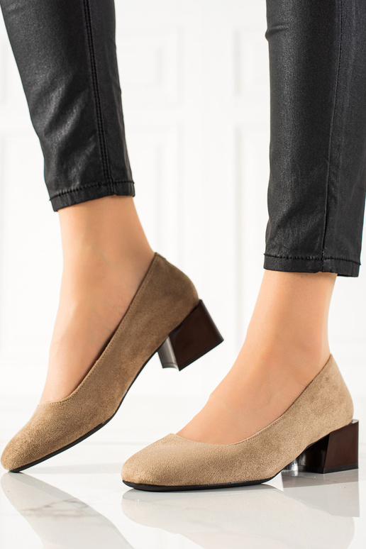 Piesková štýlová vysoká obuv Sergio...