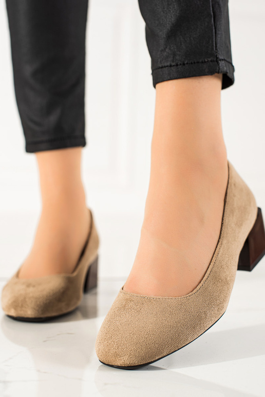 Piesková štýlová vysoká obuv Sergio...