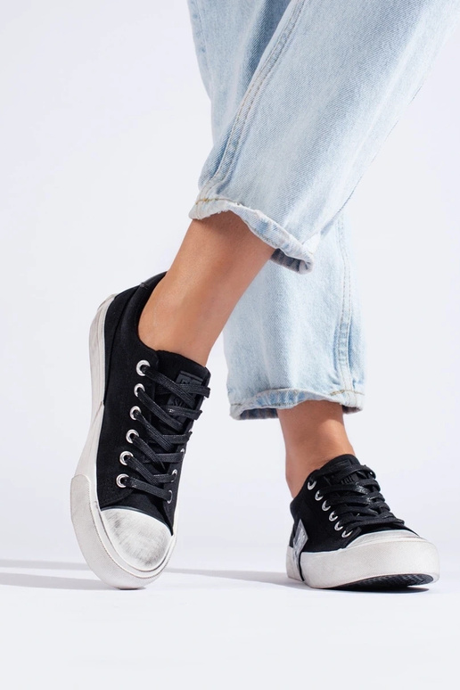 Dámske topánky Big Star JJ274354 čierne