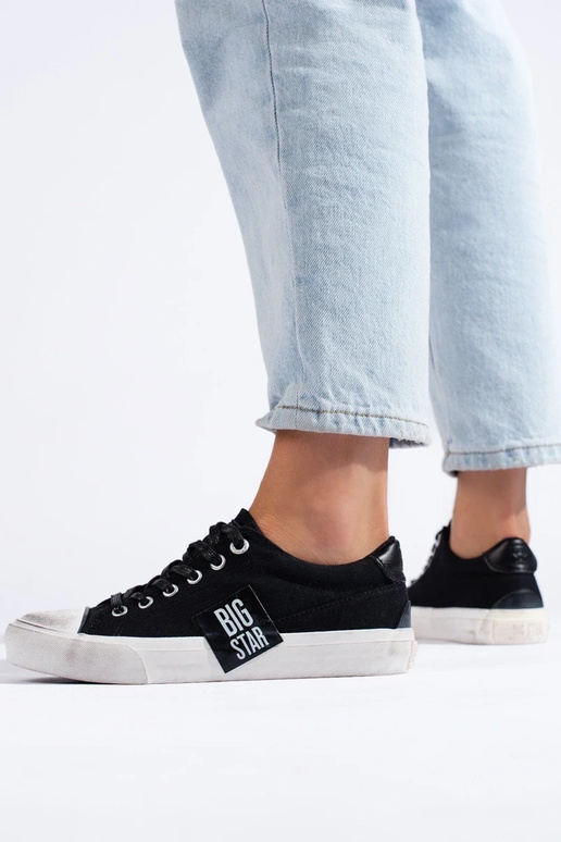 Dámske topánky Big Star JJ274354 čierne