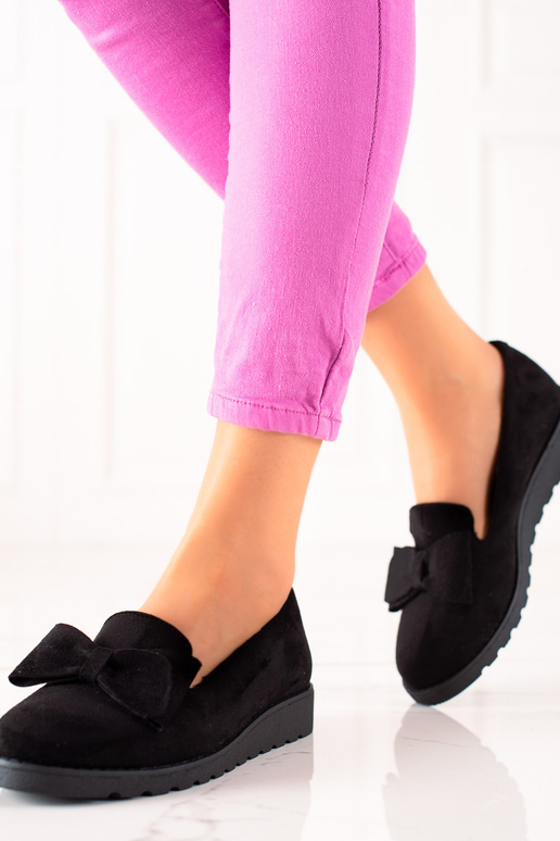 semišové členkové čižmy so stuhou