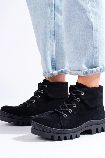 čierna Dámske čižmy S.Barski 2