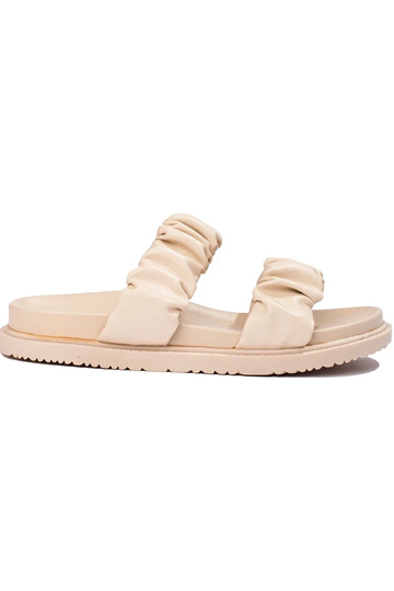 Béžové papuče s prackami