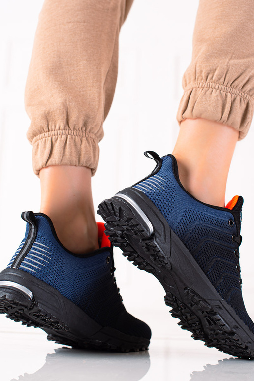 Topánky športového štýlu čiernej...