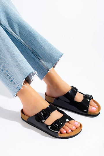 Papuče Potocki čiernej farby 2