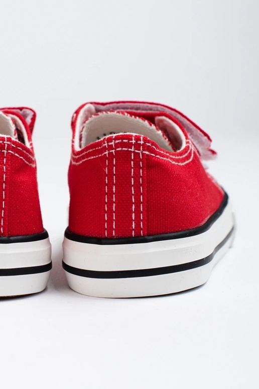 voľnočasové topánky Vico červenej farby voľnočasové topánky Vico červenej farby