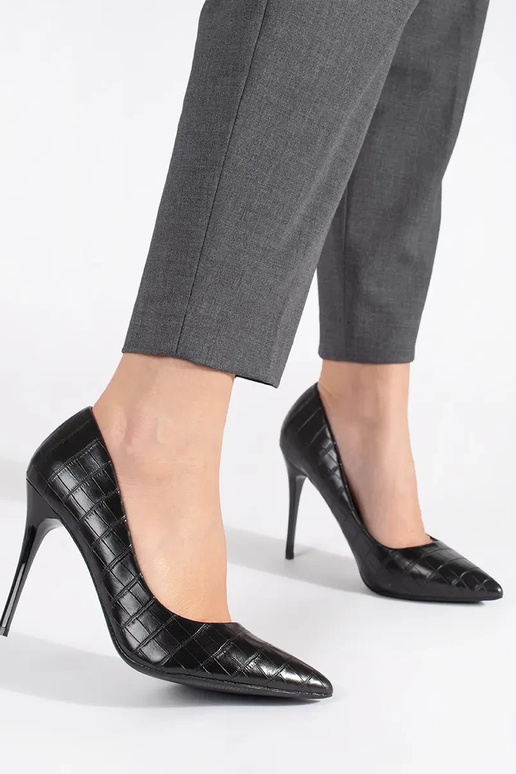 Topánky na tenkom podpätku Shelovet...