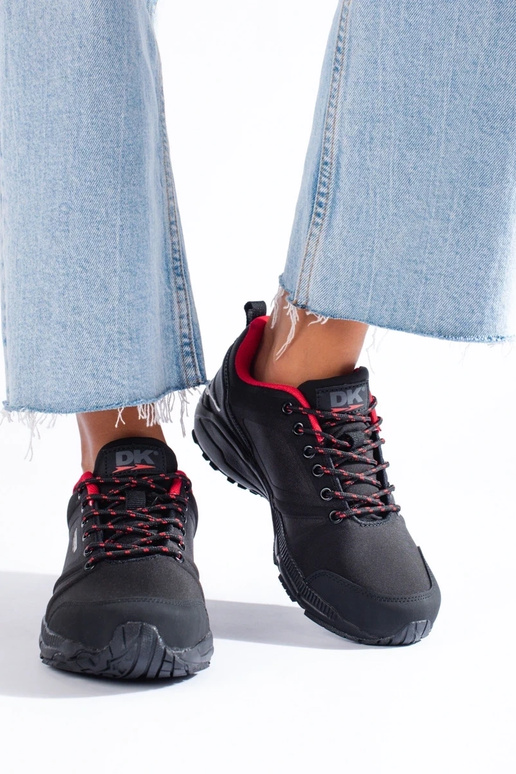 Trekingové topánky DK čierna Červená Trekingové topánky DK čierna Červená