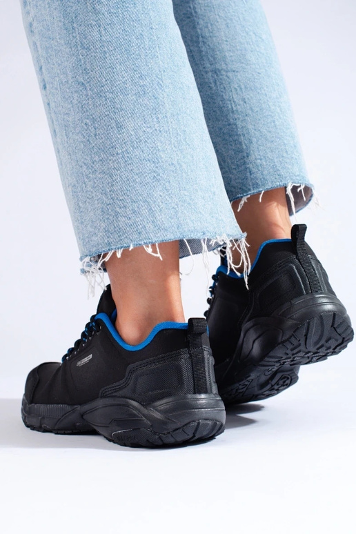 Trekingové topánky DK čierna a modrá