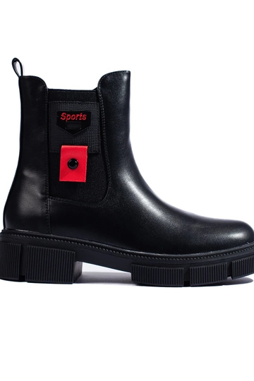 čierna Dámske čižmy s...