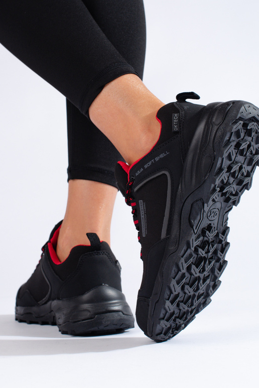 Čierne nepremokavé trekingové topánky...