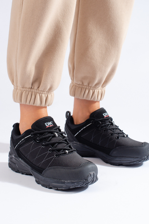 Čierne nepremokavé trekingové topánky DK